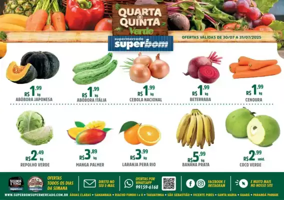 Catálogo Superbom Supermercado (válido até 31-07)