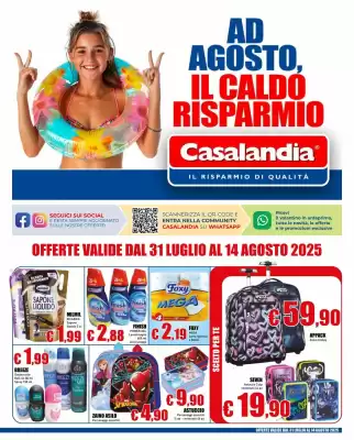 Volantino Casalandia (valido fino al 14-08)