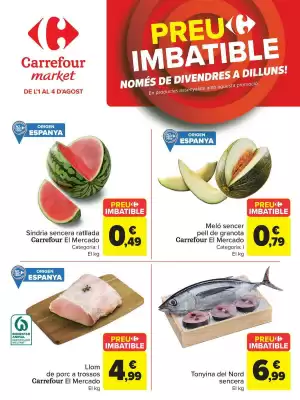 Folleto Carrefour Market (válido hasta el 4-08)