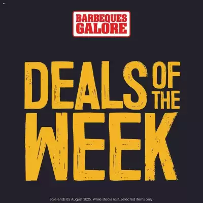 Barbeques Galore catalogue (valid until 5-08)
