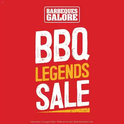 Barbeques Galore catalogue (valid until 19-08)