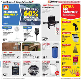 Home Hardware flyer Page 1