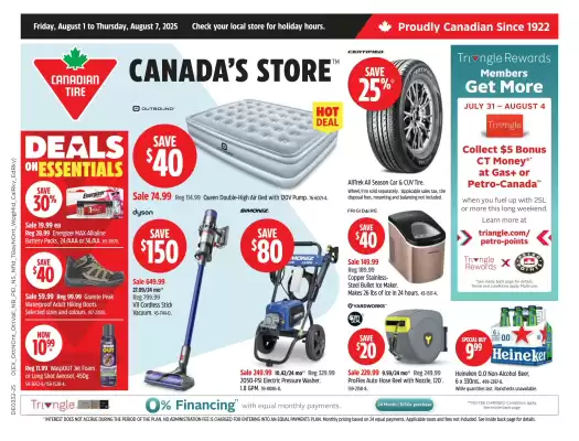 Canadian Tire flyer