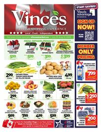 Vince's Market flyer Page 1