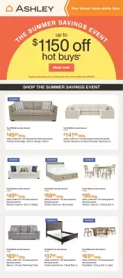 Ashley Furniture flyer (valid until 20-08)