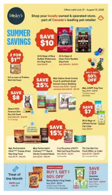 Bosley's flyer (valid until 20-08)
