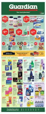Guardian Pharmacy flyer (valid until 20-08)