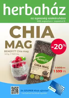Herbaház akciós újság