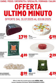 Volantino Metro Pagina 1