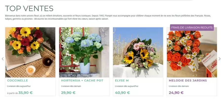 Catalogue Florajet (valable jusqu'au 10-08)