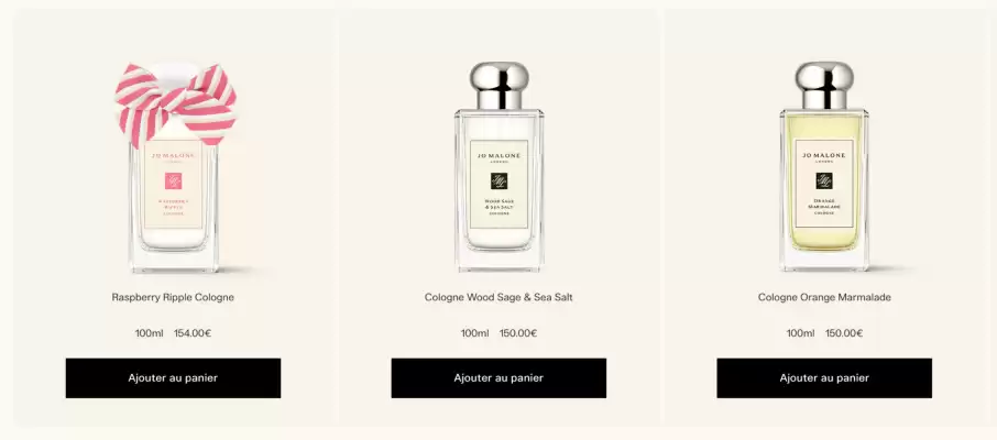 Catalogue Jo Malone (valable jusqu'au 17-08)