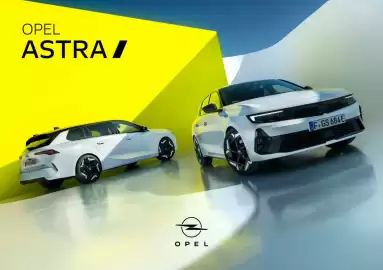 Opel leták | Astra Strana 1
