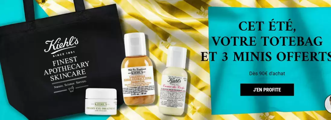 Catalogue Kiehl's (valable jusqu'au 17-08)