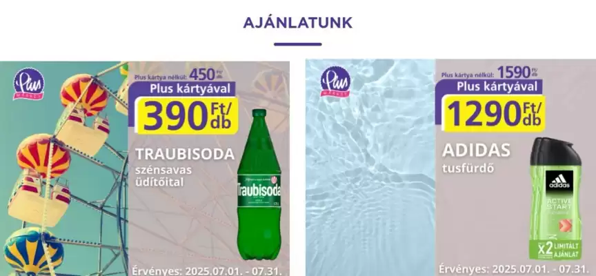 PlusMarket akciós újság