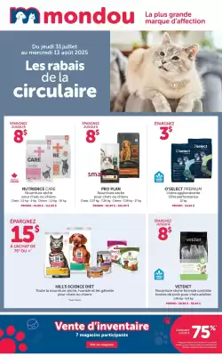 Mondou flyer