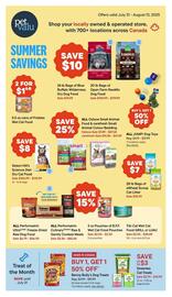 Petvalu flyer week 31 Page 1