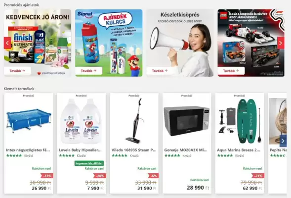 Pepita akciós újság (érvényes eddig: 10-08)