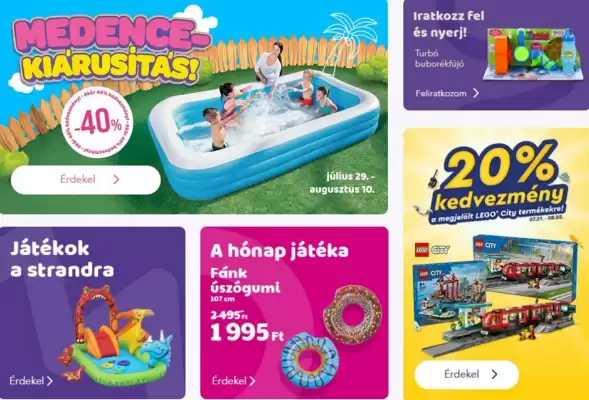 Regio Jatek akciós újság