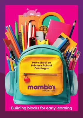 Mambo's Plastics Warehouse catalogue