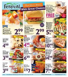 Festival Foods Weekly Ad week 31 Page 1