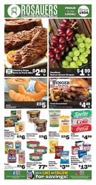 Rosauers Weekly Ad week 31 Page 1