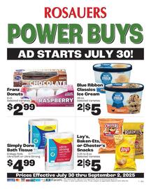 Rosauers Weekly Ad Page 1