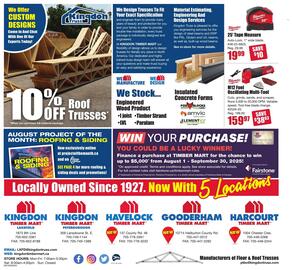 Timber Mart flyer week 31 Page 8