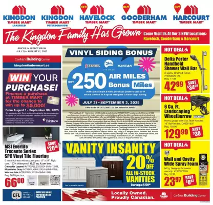 Timber Mart flyer (valid until 5-08)