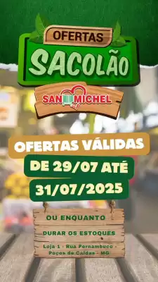 Catálogo San Michel Supermercados (válido até 31-07)