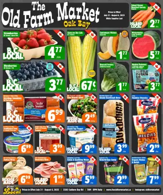 The Old Farm Market flyer