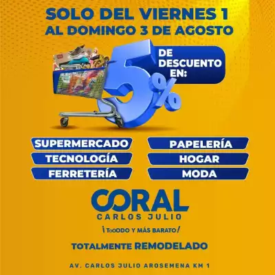 Catálogo Coral Hipermercados (válido hasta 1-08)
