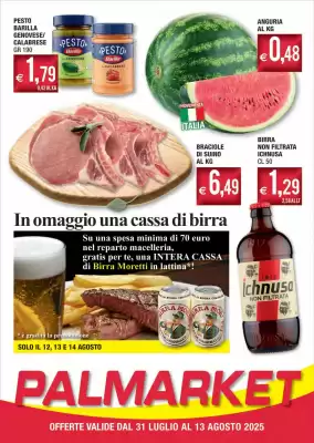 Volantino Palmarket (valido fino al 13-08)