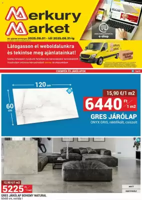 Merkury Market akciós újság (érvényes eddig: 31-08)