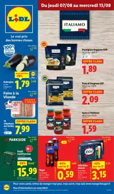 Catalogue Lidl (valable jusqu'au 13-08)