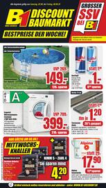 B1 Discount Baumarkt Prospekt woche 31 Seite 1