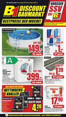 B1 Discount Baumarkt Prospekt (gültig bis 8-08)