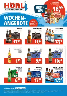Hörl Getränke Prospekt (gültig bis 6-08)