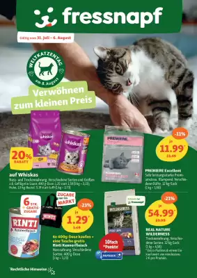 Fressnapf Prospekt (gültig bis 6-08)