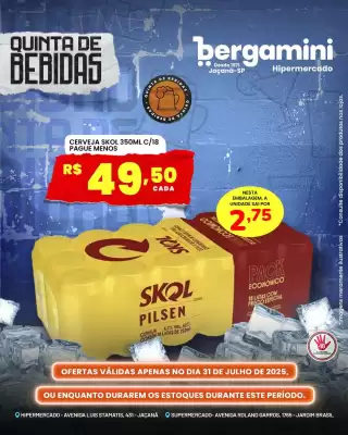 Catálogo Supermercado Bergamini (válido até 31-07)