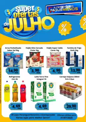 Catálogo Supermercados Pague Menos (válido até 31-07)