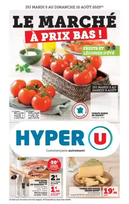 Catalogue Hyper U (valable jusqu'au 10-08)