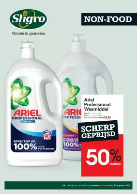 Sligro folder (geldig t/m 25-08)