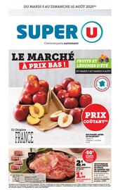 Catalogue Super U semaine 32 page 1