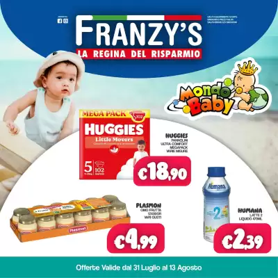 Volantino Franzy's (valido fino al 13-08)