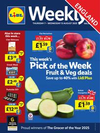 Lidl leaflet week 32 Page 1