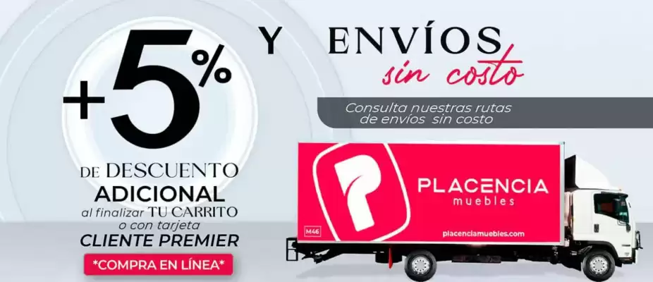 Catálogo Muebles Placencia (válido hasta 31-08)