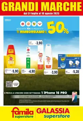 Volantino Galassia superstore