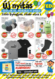 Tedi akciós újság hét 31 Oldal 1