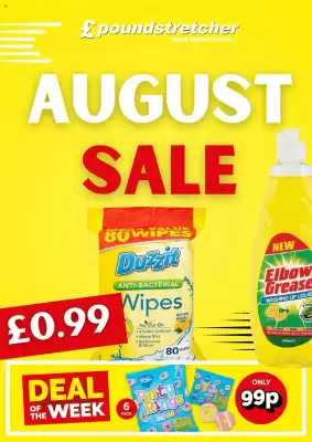 Poundstretcher leaflet (valid until 2-09)