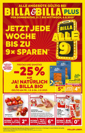 Billa Flugblatt woche 31 Seite 1